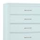 Viceray Collections Tide and Timber 5-Drawer Chest in Blue Maple, , large