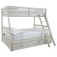Ashley Robbinsdale Twin over Full Bunk Bed with Storage in Antique White, , large
