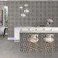 Dal-Tile Memoir Petal Black 12" x 12" Ceramic Tile, , large
