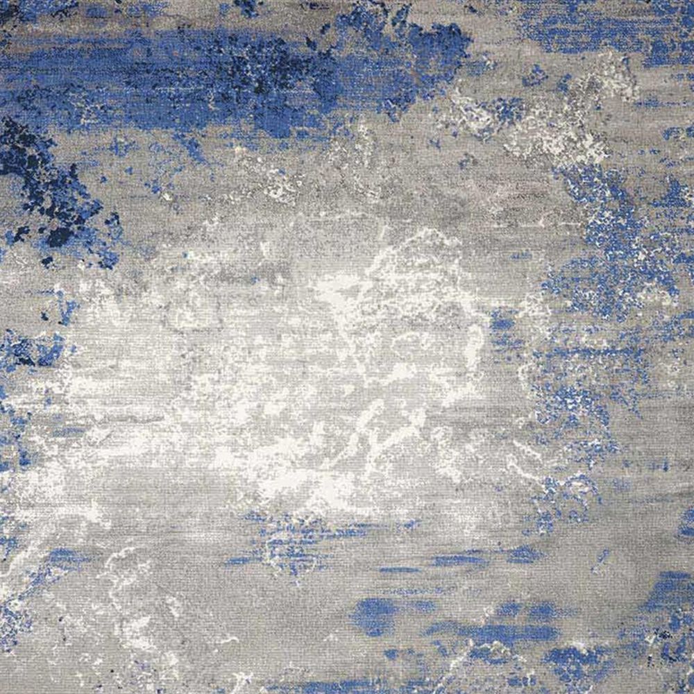 Nourison Twilight TWI22 12&#39; x 15&#39; Blue and Grey Area Rug, , large