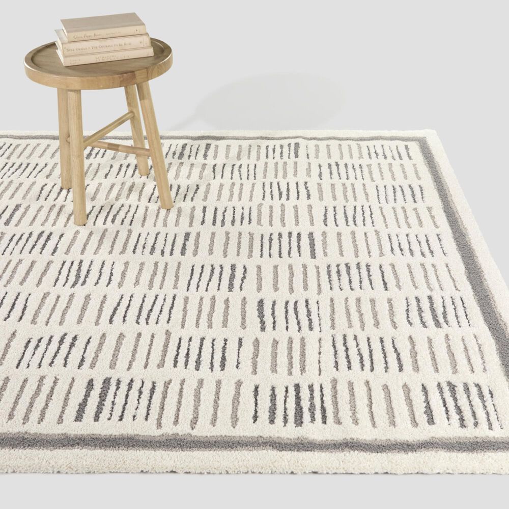 Balta Rugs Cocoon Guillaume Cream 5'3" x 7' Area Rug, , large