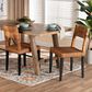 Baxton Studio Manrico Side Chair in Dark Brown and Natural (Set of 2), , large