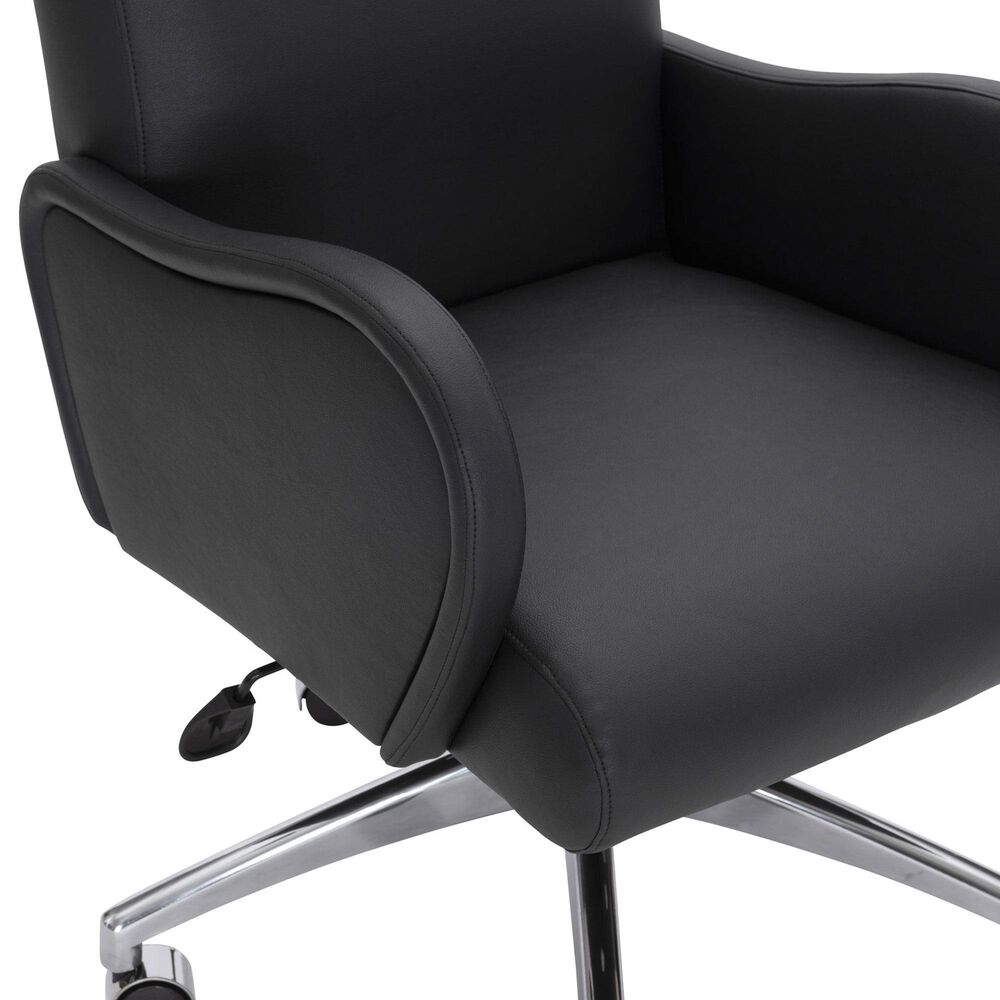 Bernhardt Patterson Office Chair in Black, , large