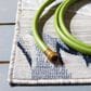 Safavieh Cabana CBN452N 8" x 10" Grey and Navy Indoor/Outdoor Area Performance Rug, , large