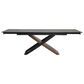 Blue River Milena Extendable Dining Table in Shadow, Walnut and Black - Table Only, , large