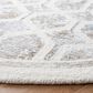 Safavieh Artistry 7" Round Ivory and Beige Area Rug, , large