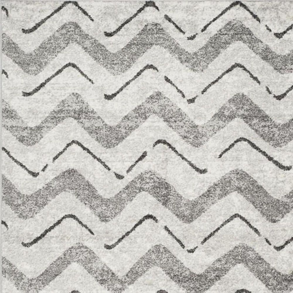 Safavieh Adirondack ADR121P 2&#39;6&quot; x 6&#39; Silver and Charcoal Runner, , large
