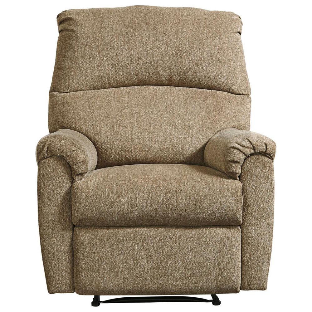 Ashley Nerviano Manual Zero Wall Recliner in Mocha, , large