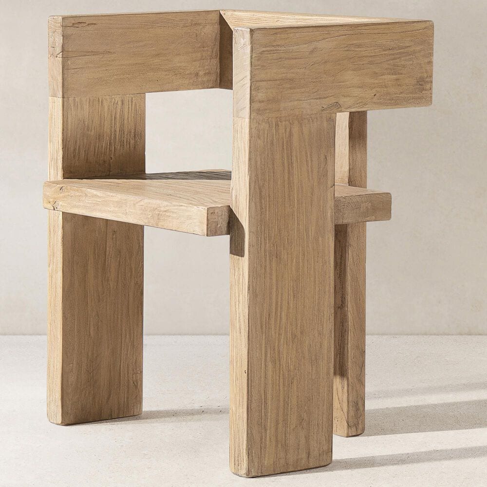 Jennifer Taylor Home Avenel Arm Chair in Heritage Light Natural Brown, , large