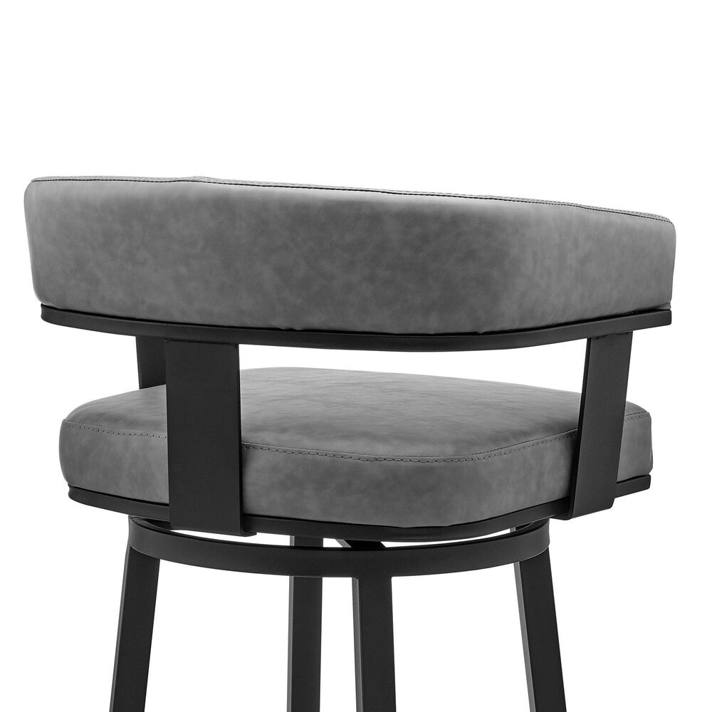 Blue River Naomi and Lorin 3-Piece Counter Height Dining Set in Matte Black, , large