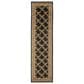 Safavieh Lyndhurst 2"3" x 16" Black and Brown Runner, , large