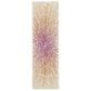 Safavieh Evoke EVK228R 2"2" x 5" Fuchsia and Cream Runner, , large