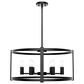 Hunter Astwood 6-Light Chandelier in Matte Black, , large