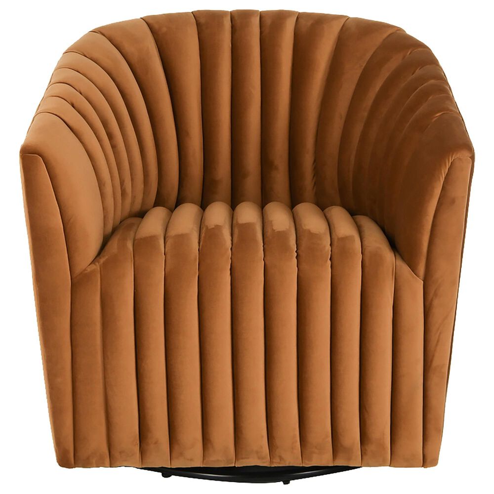 Classic Home Arline Swivel Chair in Bronze, , large