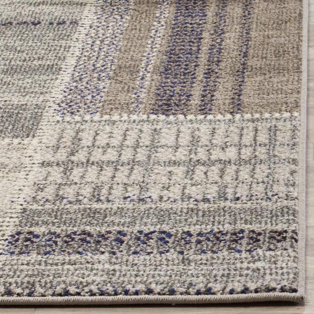 Safavieh Monaco MNC215G-5 5&#39;1&quot; x 7&#39;7&quot; Grey/Multi Area Rug, , large