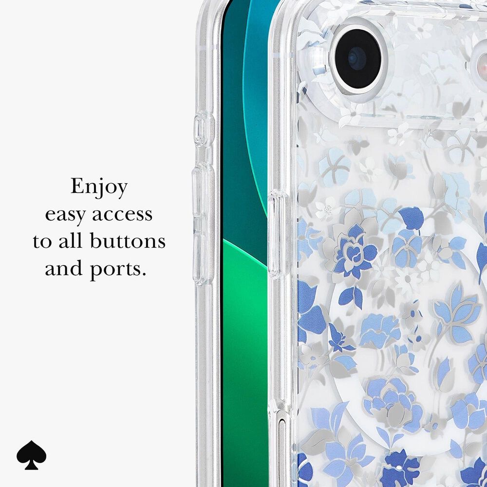 Kate Spade Protective MagSafe Case for Apple iPhone Air in Flowerbed Blue, , large