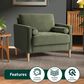 Lifestyle Solutions Langford Accent Chair in Olive, , large