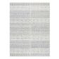 Safavieh Natura NAT852Z 10" x 14" Ivory and Black Area Rug, , large