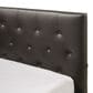 Mayberry Hill Julesburg Corner Full Platform Bed in Rich Brown, , large