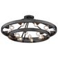 Golden Lighting Castile 15-Light Semi Flush in Matte Black, , large