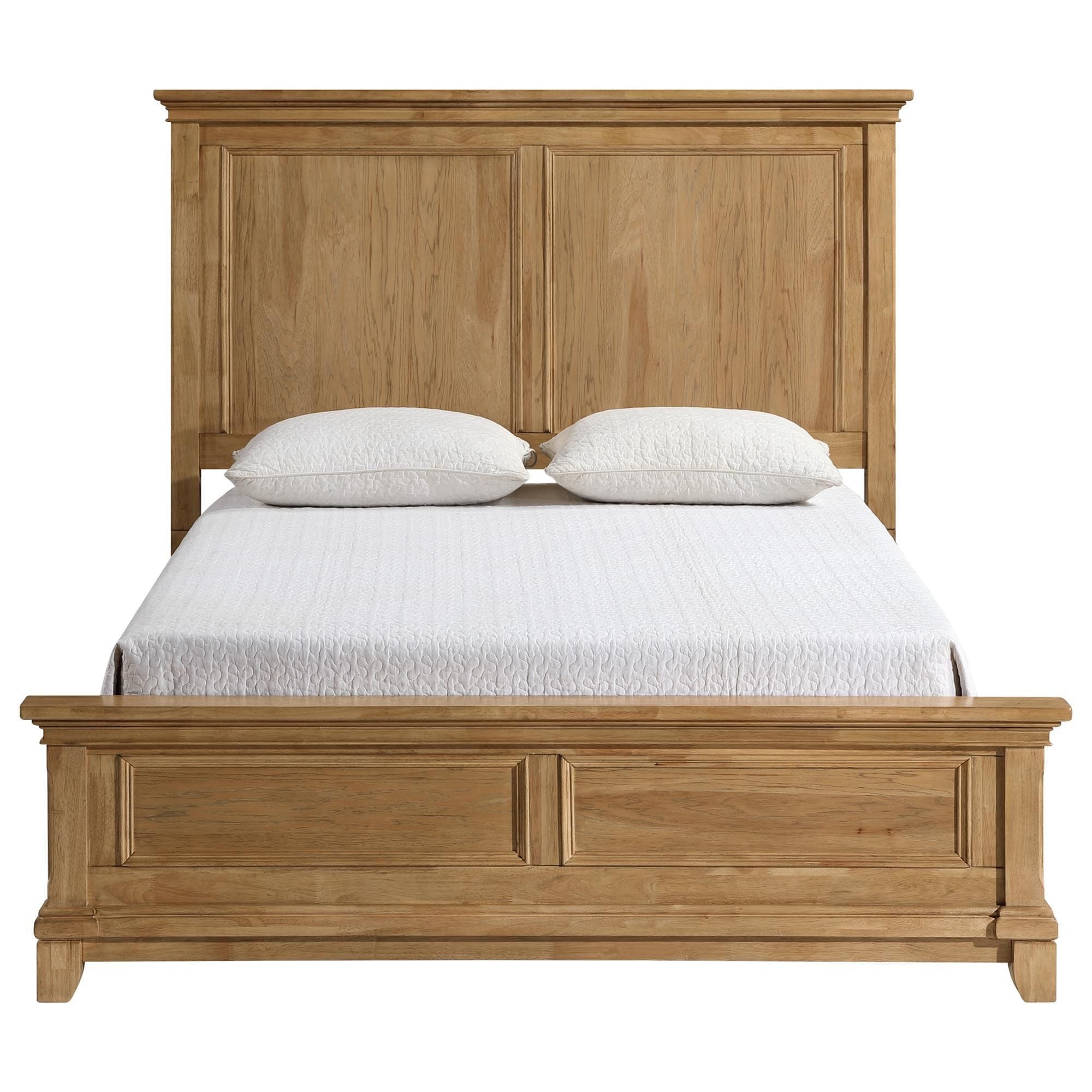 New Heritage Sunstone Queen Panel Bed in Honey