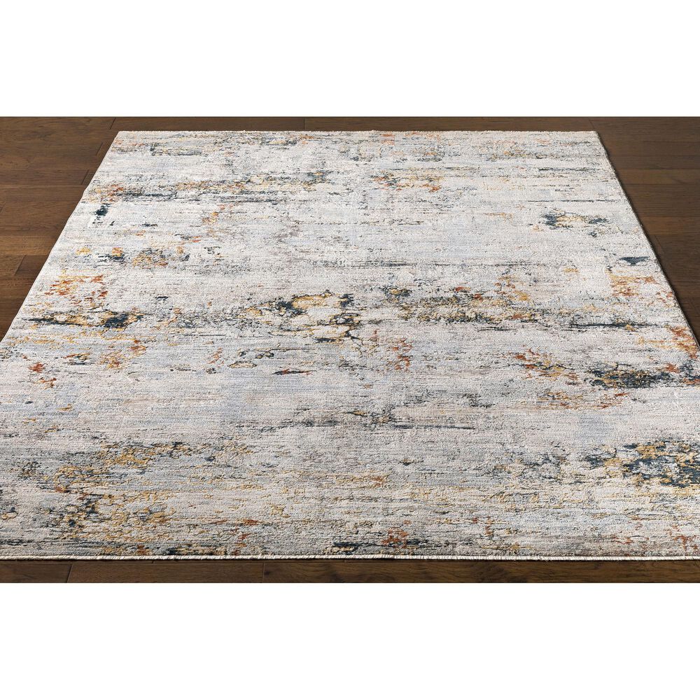 Surya Laila  12&#39; x 15&#39; Light Gray, Navy, Teal, Clay and Camel Area Rug, , large