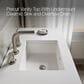 Kohler Seer 36" Single Bathroom Vanity in White with 3 cm Pure White Quartz Top and Rectangular Sink, , large
