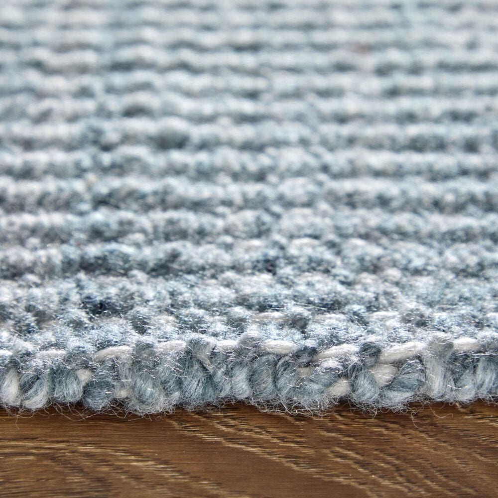 Feizy Rugs Limerick 1&#39;6&quot; Square Blue and Gray Area Rug, , large