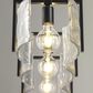 Golden Lighting Aenon 3-Light Pendant Light in Matte Black, , large