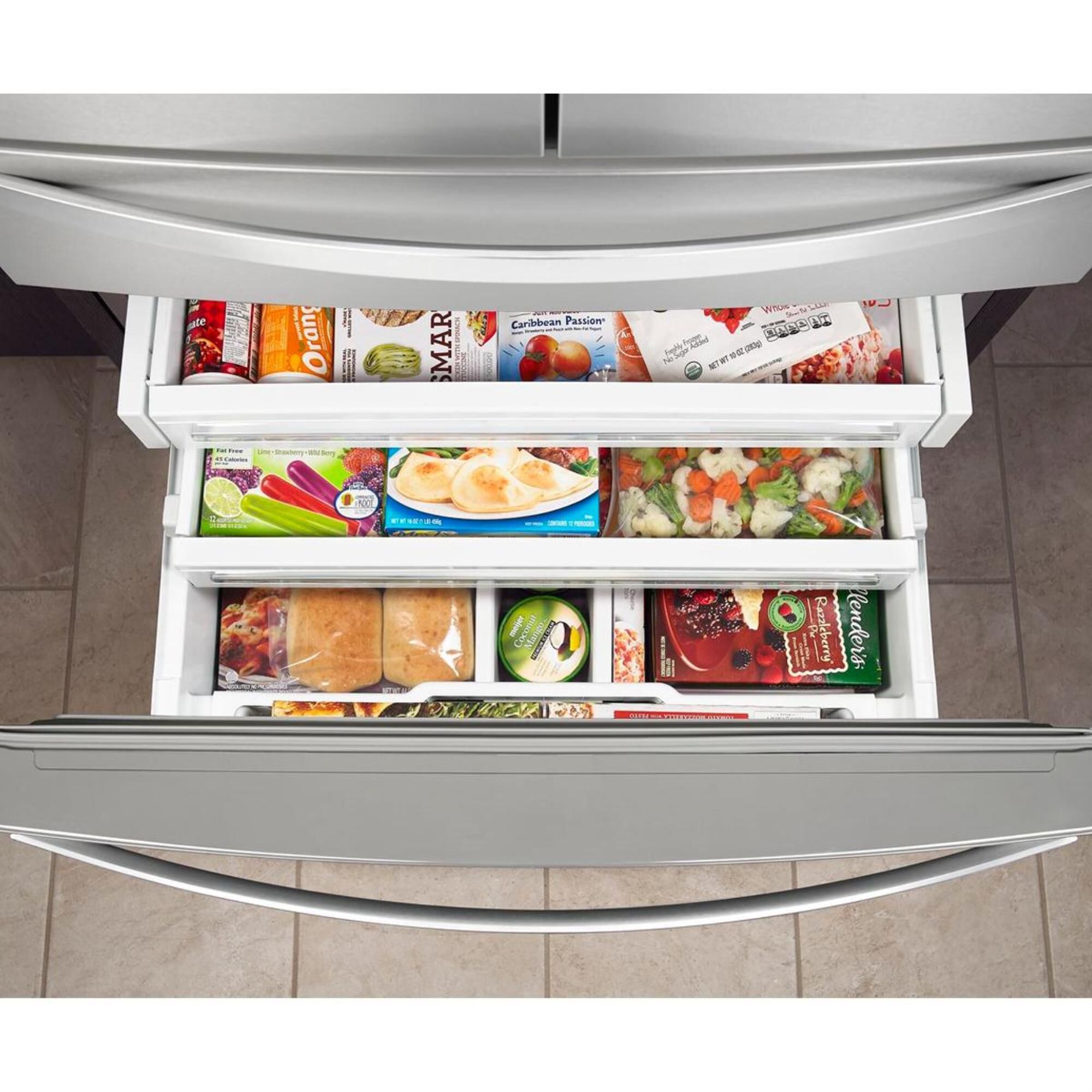 Whirlpool 4 outlet door fridge freezer