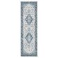Safavieh Isabella 2"2" x 7" Cream and Dark Blue Runner, , large