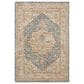 Nourison Sahar 3"11" x 5"11" Ivory and Blue Area Rug, , large