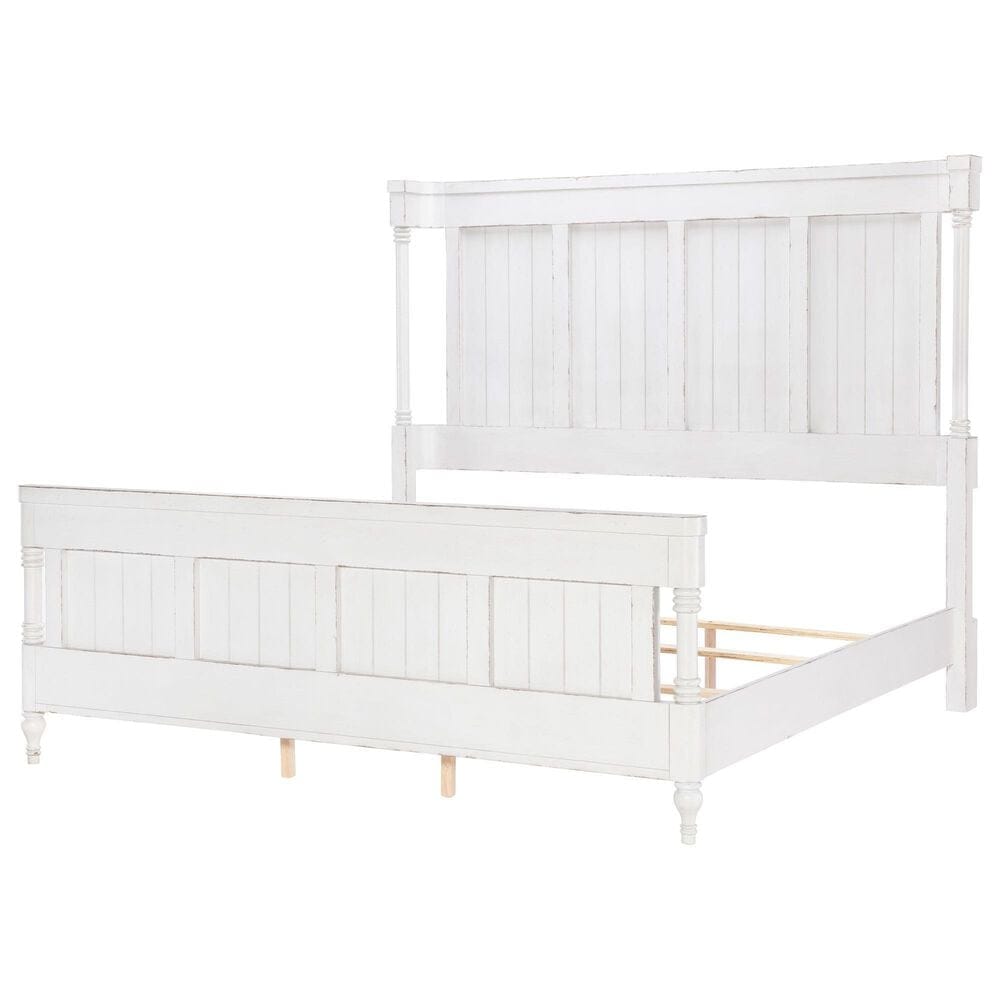 Legacy Classic Vintage Market 4-Piece Panel Bedroom Set in Picket Fence, , large