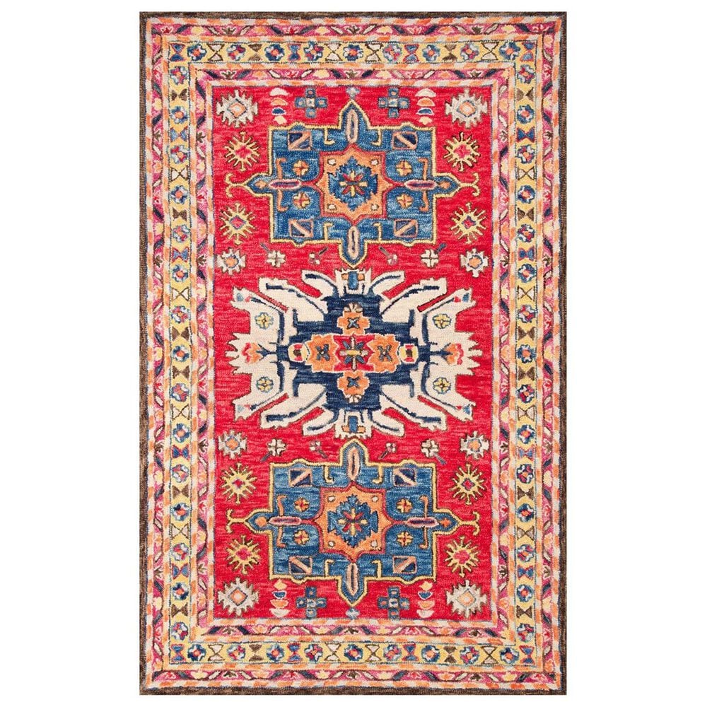 nuLOOM Shanti MJSH04A 7'7" x 9'6" Red Area Rug, , large
