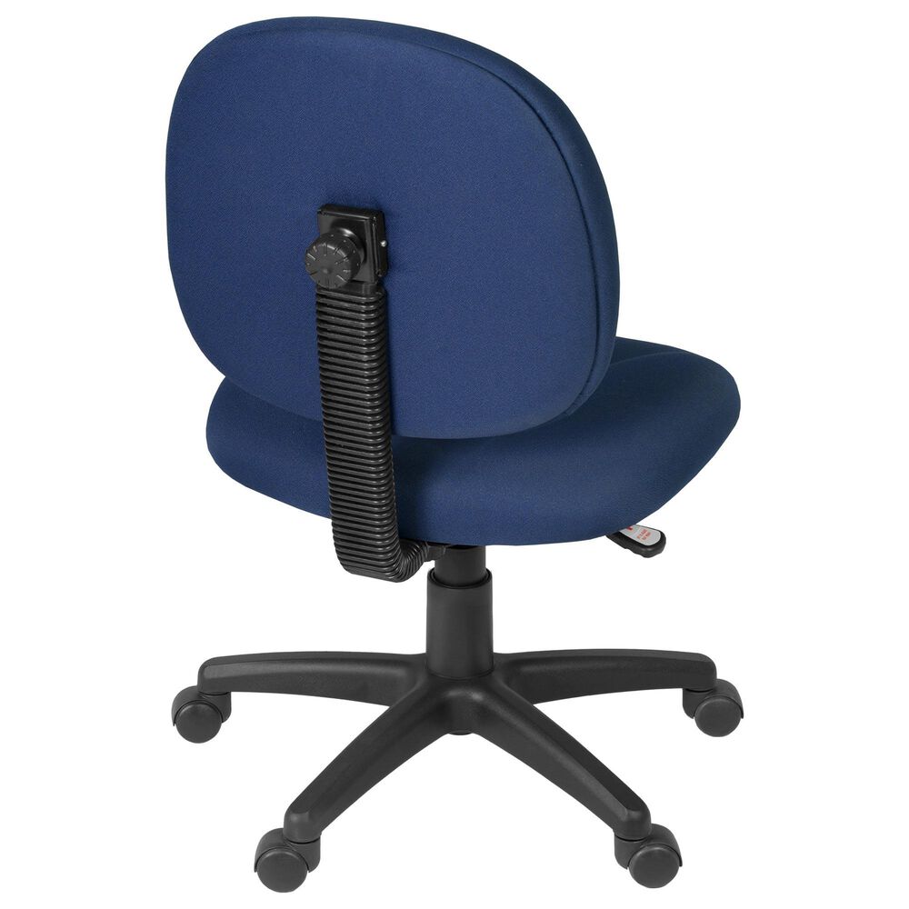 Regency Global Sourcing Comfort Series Swivel Computer Task Chair in Navy Blue, , large
