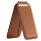 Satechi Vegan Leather Magnetic Wallet Stand in Brown, , large