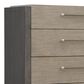 Nicolette Home Anderson Park Dark 5-Drawer Chest in Moose Trail and Frontier Brown, , large