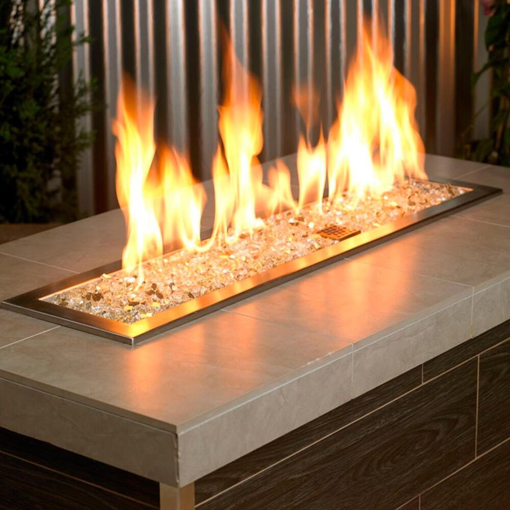 California Outdoor Concepts 1/4&quot; Reflective Fire Pit Glass in Gold - 10 lb Jar, , large