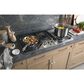 GE Profile 2-Piece Kitchen Package with 30" Built-In Single Wall Oven and 36" Gas Cooktop in Stainless Steel, , large