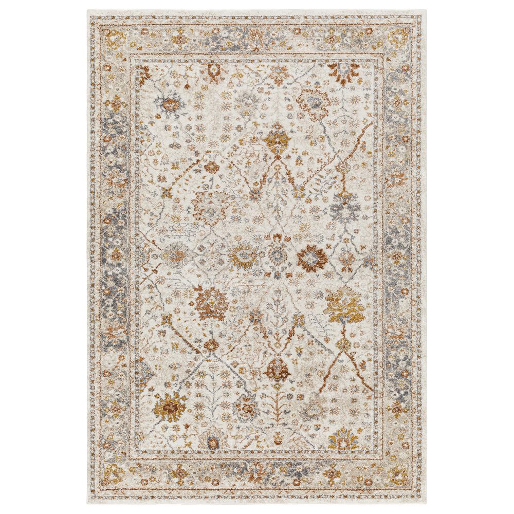 Surya Tuscany 2" x 3" Beige, Brown and Rust Area Rug, , large
