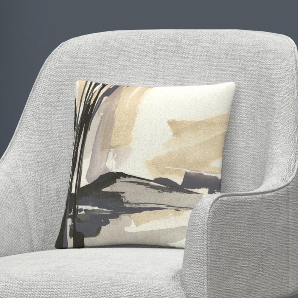 Timberlake Chris Paschke 'Placid IV' 16 x 16 Decorative Throw Pillow, , large