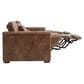 Bernhardt Lioni Power Reclining Sofa with Power Headrest in Brown, , large