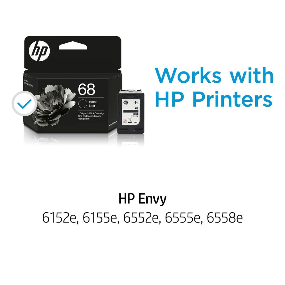 HP 68 Original Ink Cartridge in Black, , large