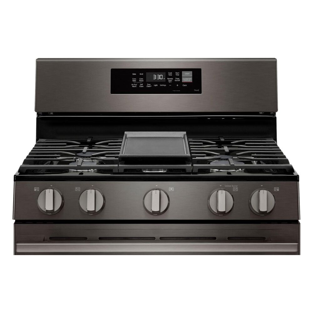 LG 6.3 Cu. Ft. Freestanding Gas Range in Black Stainless Steel, , large