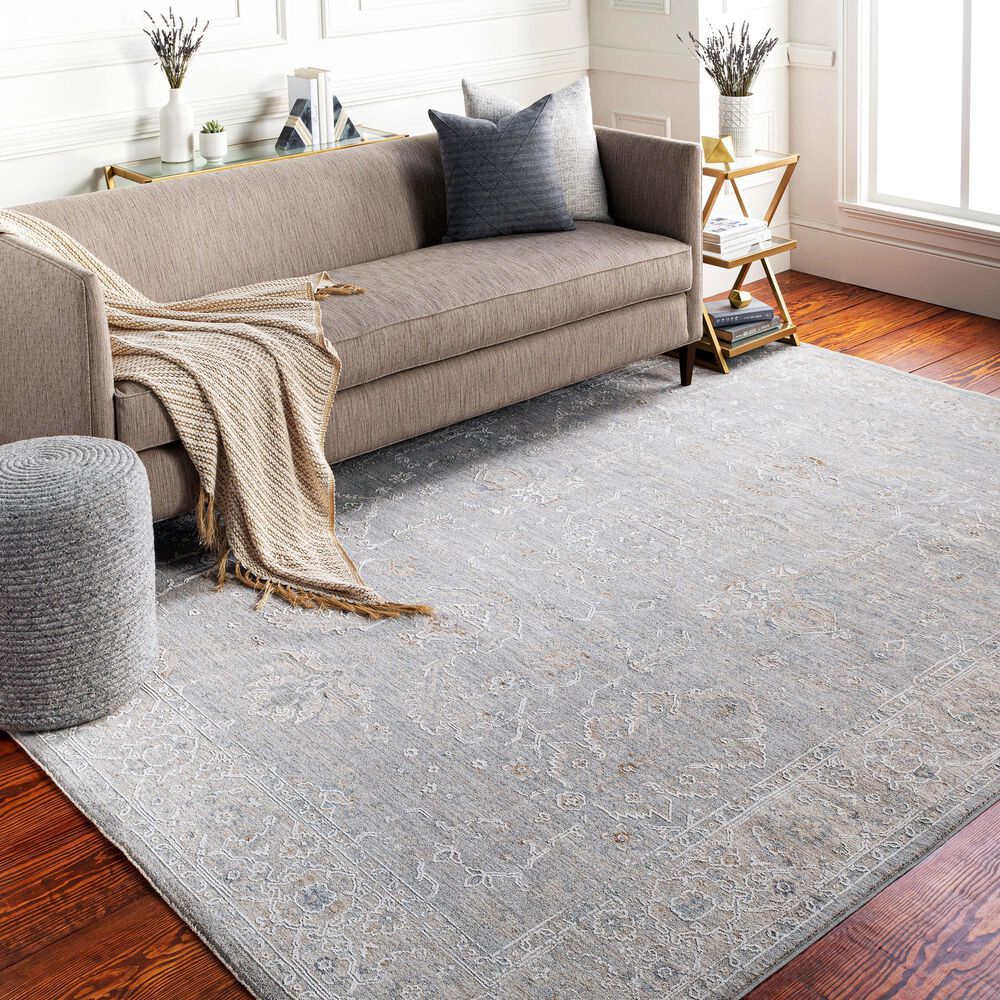 Surya Avant Garde 10&#39; x 14&#39; Gray, Beige and Denim Area Rug, , large