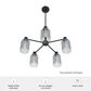 Hunter Lochmeade 5-Light Chandelier in Natural Iron, , large