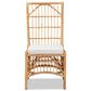 Baxton Studio Rose Side Chair in Natural Brown, , large