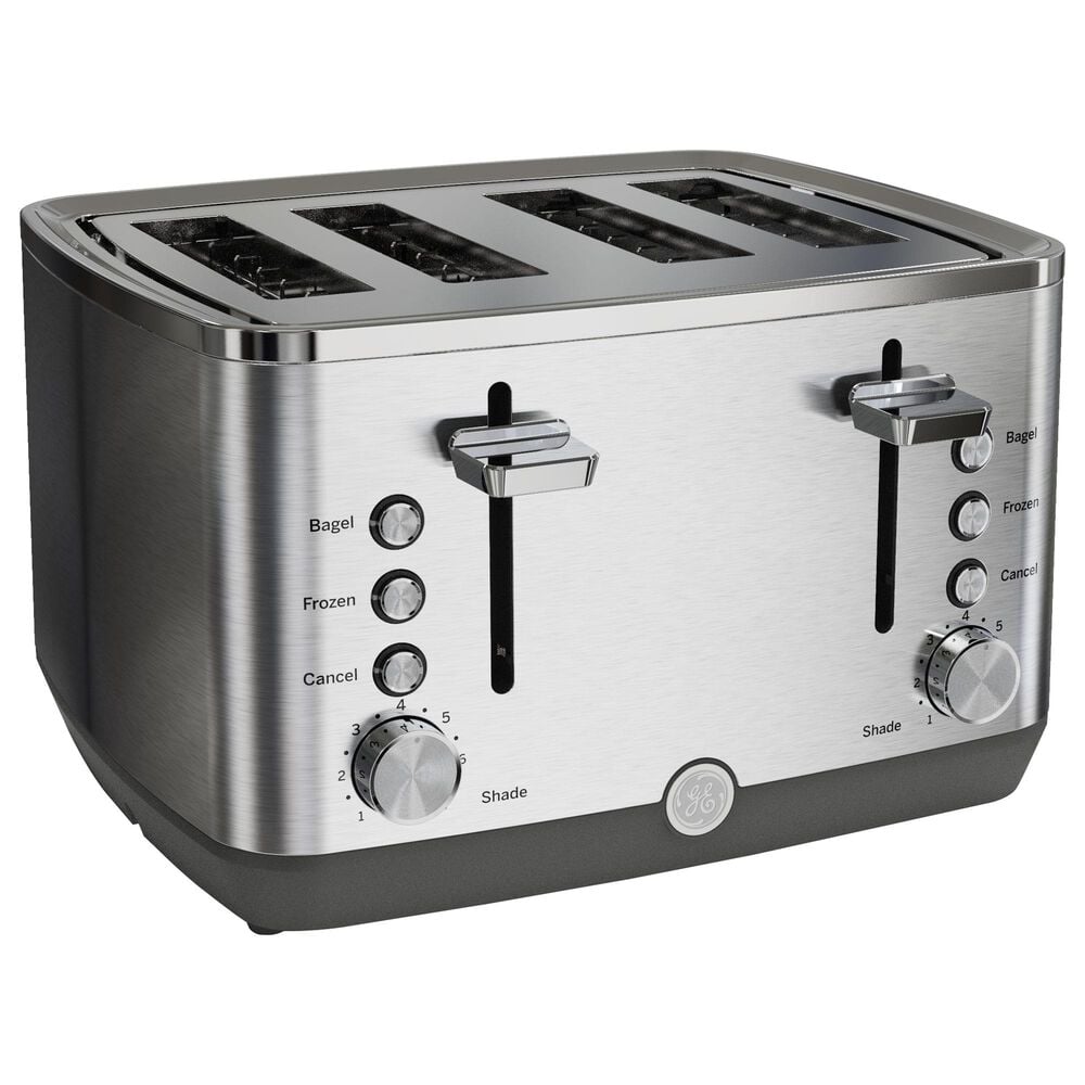 GE Appliances 4-Slice Toaster in Stainless Steel, NFM