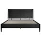 37B Casal Queen Platform Bed in Black Finish, , large