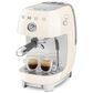 SMEG Espresso Manual Coffee Machine with Grinder in Cream, , large